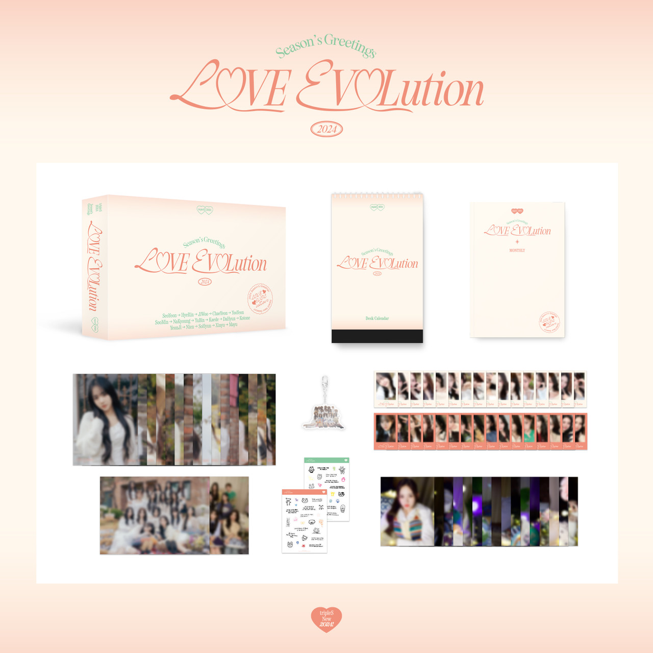 新品未開封 tripleS 2024シーグリ EVOLution Objekt有 tripleS - 2024 SEASON'S GREETINGS [LOVE EVOLution] (LOVElution Ver